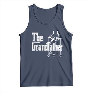 The Grandfather Tank Top Funny Grandpa Italian Mafia Style Father's Day