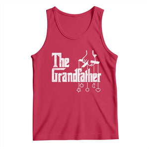 The Grandfather Tank Top Funny Grandpa Italian Mafia Style Father's Day