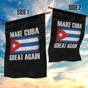 Make Cuba Great Again Garden Flag Vintage Cuban Map TS11 Print Your Wear