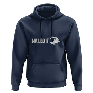 Funny Hammerhead Shark Hoodie Nailed It Shark Lover TS11 Navy Print Your Wear
