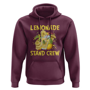 Lemon Stand Boss Hoodie Lemonade Stand Crew Young CEO Juice TS11 Maroon Print Your Wear