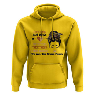 Funny Auntie Hoodie Some Aunts Cuss Too Much TS11 Daisy Print Your Wear