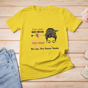 Funny Auntie T Shirt For Women Some Aunts Cuss Too Much TS11 Daisy Print Your Wear