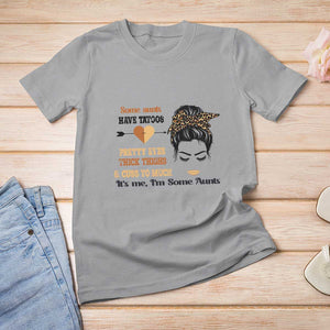 Funny Auntie T Shirt For Women Some Aunts Cuss Too Much TS11 Sport Gray Print Your Wear