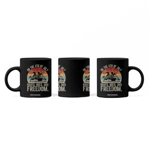 Funny On The 4th Of July Boats Hoes And Freedom Coffee Mug TS11 Print Your Wear