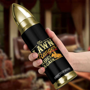 Funny The Lawn Ranger Rides Again Bullet Tumbler Lawn Tractor Mowing Western Cowboy TS11 Print Your Wear