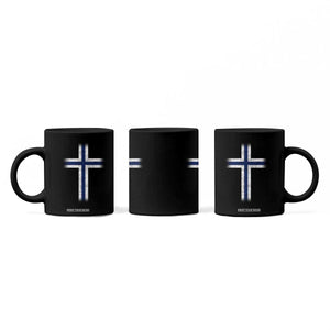 Norway Flag Distressed Nordic Symbol Norwegian Fans Coffee Mug