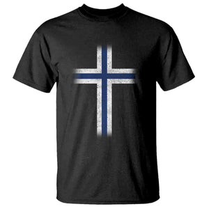 Norway Flag Distressed Nordic Symbol Norwegian Fans T Shirt