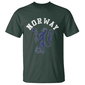 Norway Norwegian Lion Athletic Sports Jersey Style T Shirt