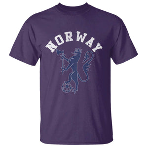 Norway Norwegian Lion Athletic Sports Jersey Style T Shirt