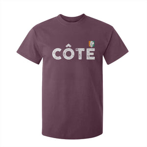 Côte D Ivoire T Shirt For Kid Ivory Coast Crest Football Family Matching