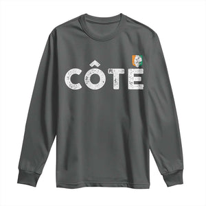 Côte D Ivoire Long Sleeve Shirt Ivory Coast Crest Football Family Matching