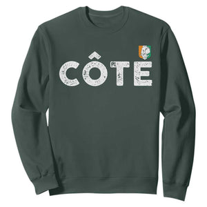 Côte D Ivoire Sweatshirt Ivory Coast Crest Football Family Matching