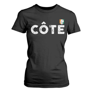Côte D Ivoire T Shirt For Women Ivory Coast Crest Football Family Matching
