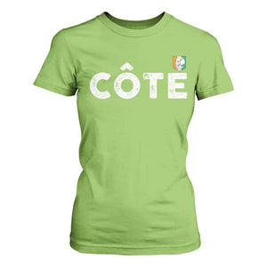 Côte D Ivoire T Shirt For Women Ivory Coast Crest Football Family Matching