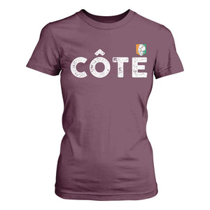 Côte D Ivoire T Shirt For Women Ivory Coast Crest Football Family Matching