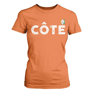 Côte D Ivoire T Shirt For Women Ivory Coast Crest Football Family Matching