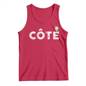 Côte D Ivoire Tank Top Ivory Coast Crest Football Family Matching