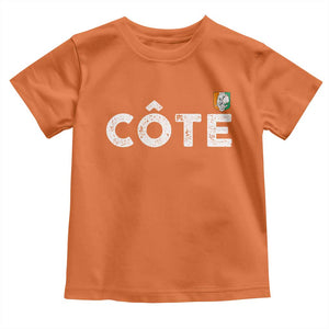 Côte D Ivoire Toddler T Shirt Ivory Coast Crest Football Family Matching