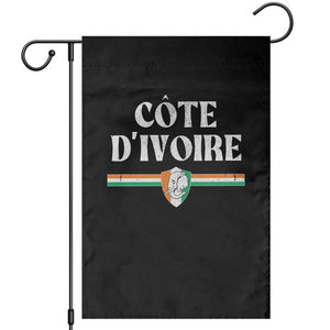 Côte D Ivoire Garden Flag Flag of Ivory Coast Elephant Crest Football