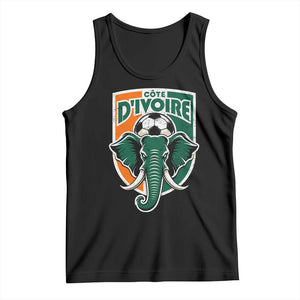 Côte D'ivoire Classic Ivory Coast Elephant Football Tank Top Ivorians Pride