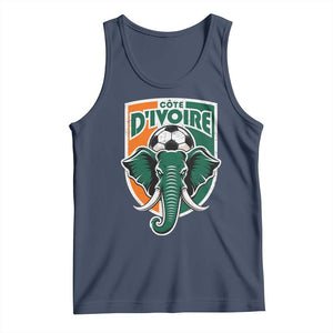 Côte D'ivoire Classic Ivory Coast Elephant Football Tank Top Ivorians Pride
