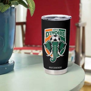 Côte D'ivoire Classic Ivory Coast Elephant Football Tumbler Cup Ivorians Pride TS11 Print Your Wear