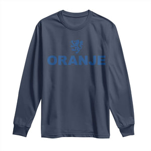 Oranje Holland Emblem Lion Nederland Dutch Heritage Long Sleeve Shirt
