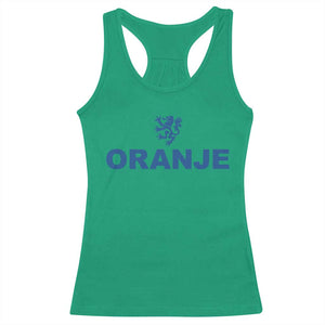 Oranje Holland Emblem Lion Nederland Dutch Heritage Racerback Tank Top