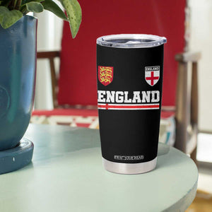 England Three Lions Symbol Red Cross Athletic Jersey Style Tumbler Cup TS11 Print Your Wear