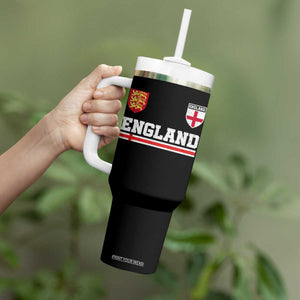 England Three Lions Symbol Red Cross Athletic Jersey Style Tumbler With Handle TS11 Print Your Wear