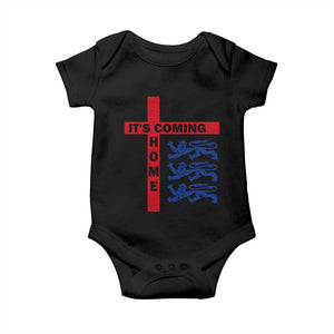 It Is Coming Home England Football Baby Onesie St George Cross Three Lions