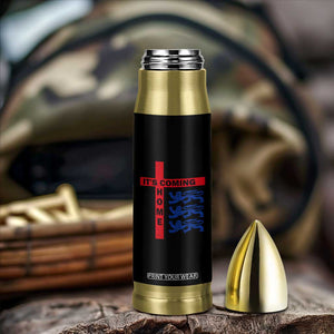 It Is Coming Home England Football Bullet Tumbler St George Cross Three Lions