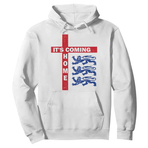 It Is Coming Home England Football Hoodie St George Cross Three Lions