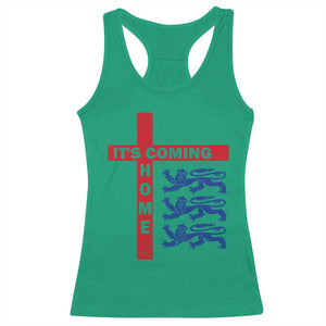 It Is Coming Home England Football Racerback Tank Top St George Cross Three Lions