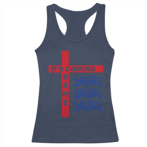 It Is Coming Home England Football Racerback Tank Top St George Cross Three Lions