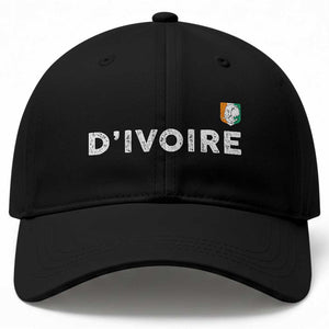 Côte D Ivoire Baseball Cap Ivory Coast Crest Football Elephant Family Matching