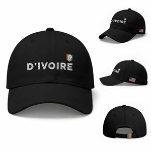 Côte D Ivoire Baseball Cap Ivory Coast Crest Football Elephant Family Matching