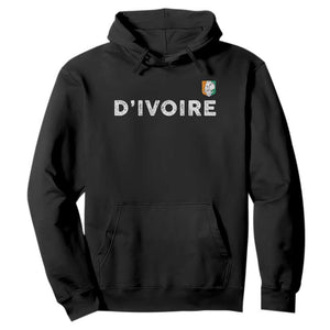 Côte D Ivoire Hoodie Ivory Coast Crest Football Elephant Family Matching