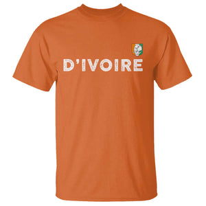 Côte D Ivoire T Shirt Ivory Coast Crest Football Elephant Family Matching
