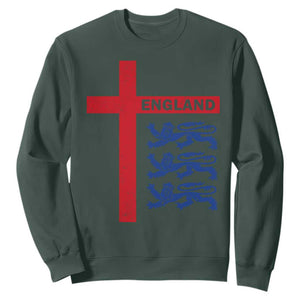 England Football St George Cross Three Lions Emblem Sweatshirt