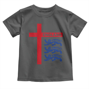 England Football St George Cross Three Lions Emblem Toddler T Shirt