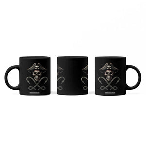 Funny Pirate Fishing Lover Coffee Mug Vintage Pirate Skull Hooks Fishing TS11 Print Your Wear