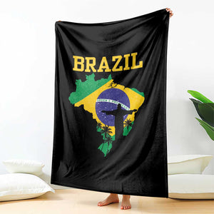 Brazilian Pride Christ the Redeemer Statue Latin America Throw Blanket TS11 Print Your Wear