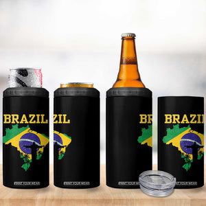 Brazilian Pride Christ the Redeemer Statue Latin America 4 in 1 Can Cooler Tumbler TS11 Print Your Wear