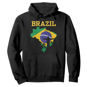 Brazilian Pride Christ the Redeemer Statue Latin America Hoodie TS11 Black Print Your Wear