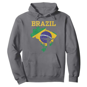 Brazilian Pride Christ the Redeemer Statue Latin America Hoodie TS11 Charcoal Print Your Wear