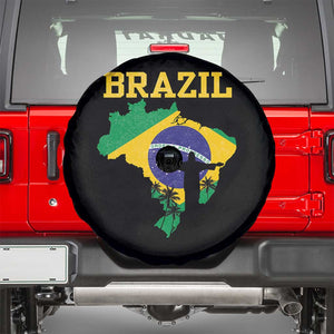 Brazilian Pride Christ the Redeemer Statue Latin America Spare Tire Cover TS11 Black Print Your Wear