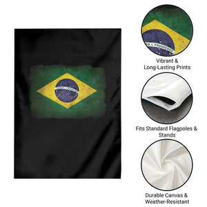 Brazilian Pride Latin America Vintage Brazil Flag Garden Flag TS11 Print Your Wear