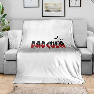Halloween Couple Matching Throw Blanket Dadcula Couples Daddy Husband Vampire Bat Spider Web TS11 Print Your Wear